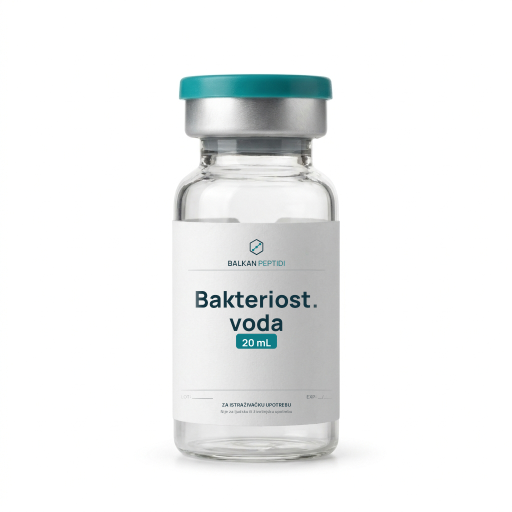 Bakteriostatska voda 20 mL — sterilni rastvarač