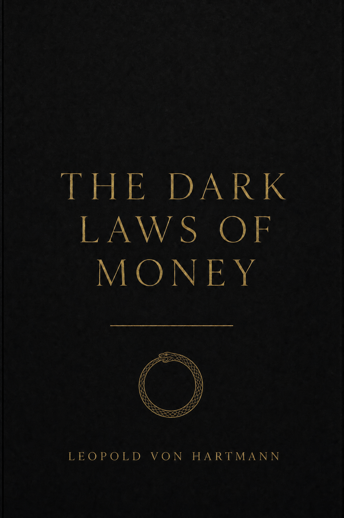 The Dark Laws of Money cover